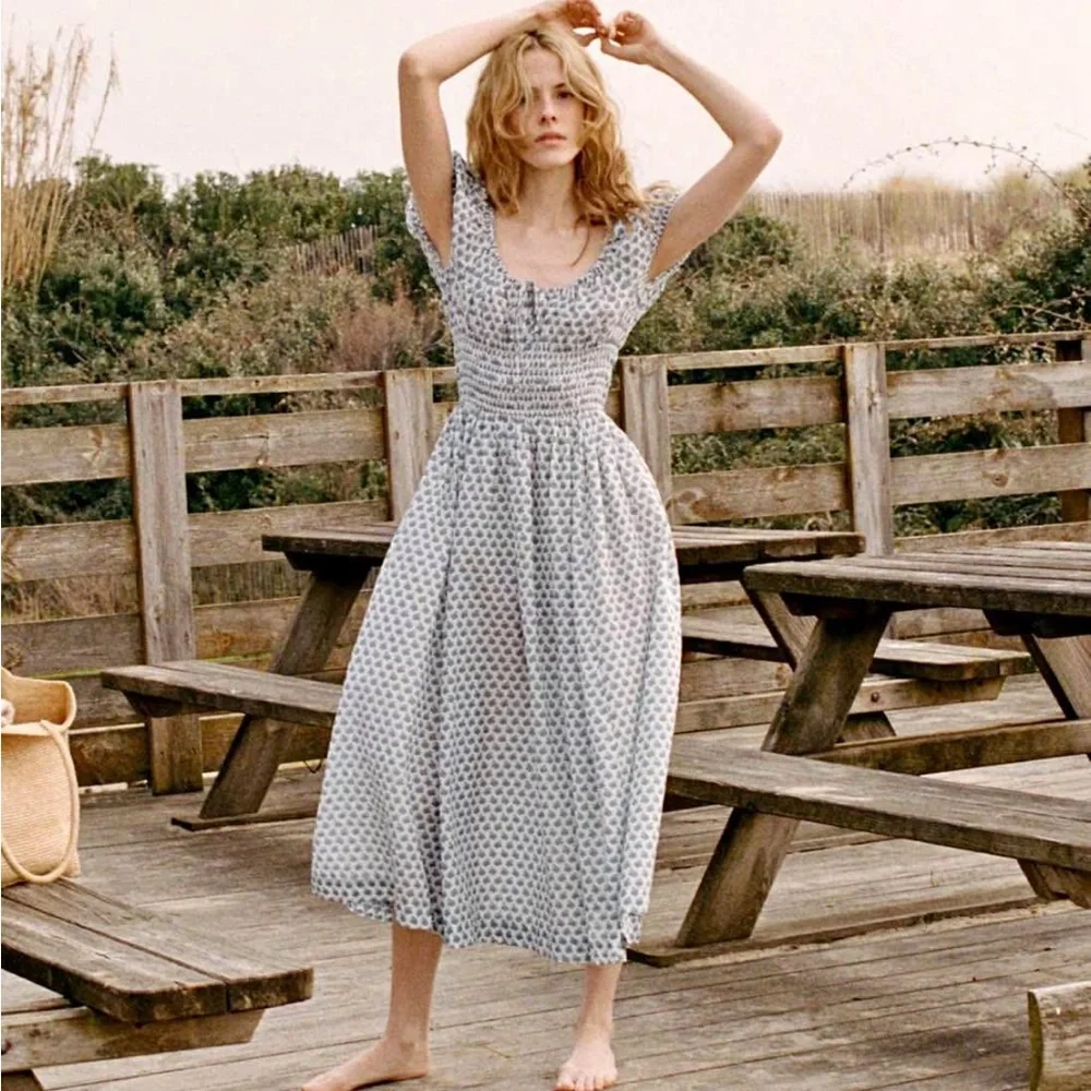 Doen Quinn Dress Dahlia Ditsy L - Picture 2 of 6